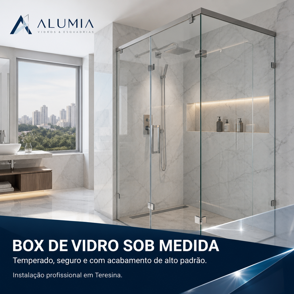 Box de vidro em Teresina