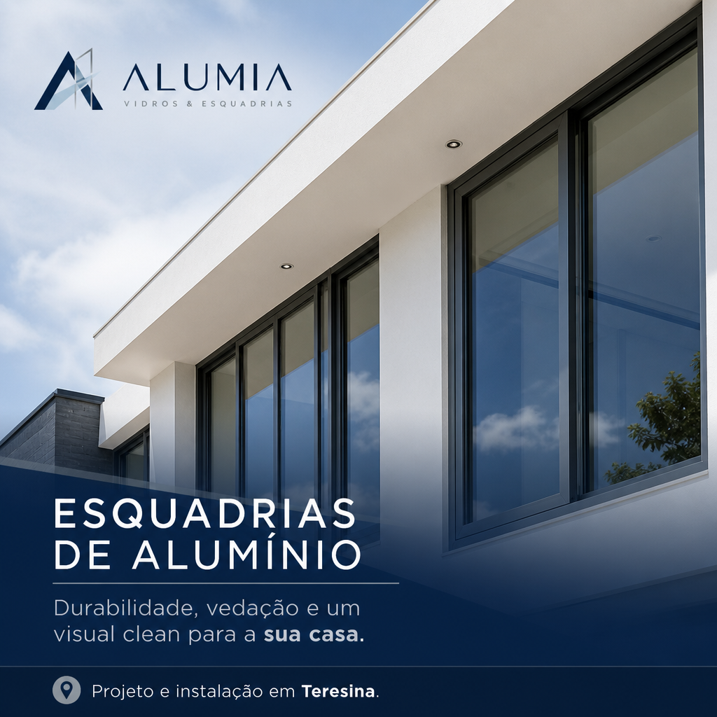 Portas de vidro em Teresina